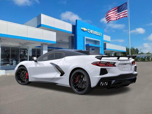 Arctic White 2026 Chevrolet Corvette Stingray w/2LT