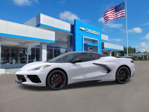 Arctic White 2026 Chevrolet Corvette Stingray w/2LT