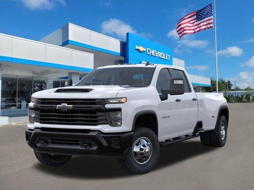 Summit White 2026 Chevrolet Silverado 3500 WT