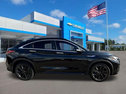 Mineral Black 2022 INFINITI QX55 ESSENTIAL