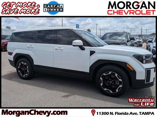 Serenity White 2024 Hyundai SANTA FE SE
