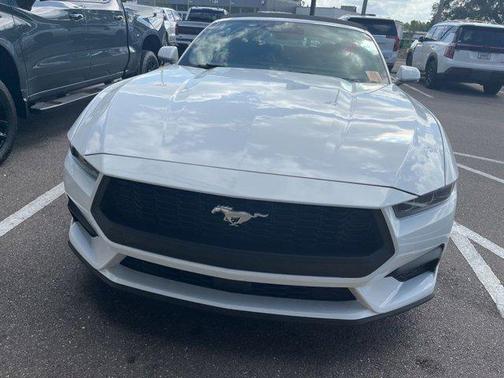 Oxford White 2025 Ford Mustang EcoBoost Premium