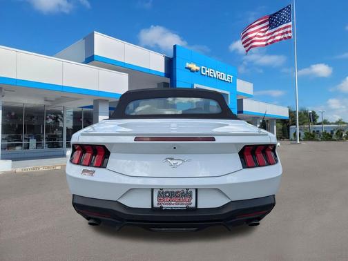 Oxford White 2025 Ford Mustang EcoBoost Premium