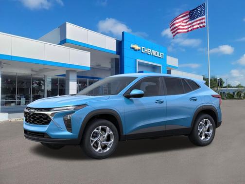 Marina Blue Metallic 2026 Chevrolet Trax LS
