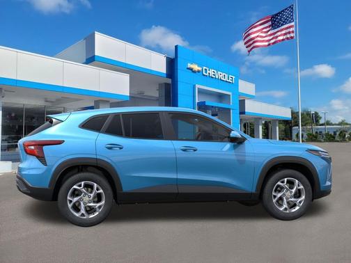 Marina Blue Metallic 2026 Chevrolet Trax LS