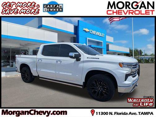 Summit White 2024 Chevrolet Silverado 1500 LTZ