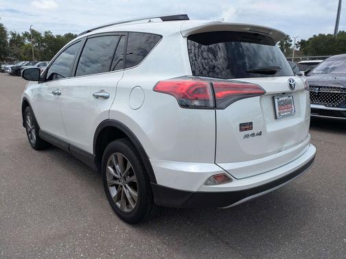 Blizzard Pearl 2018 Toyota RAV4 Limited