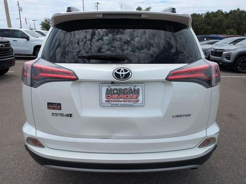 Blizzard Pearl 2018 Toyota RAV4 Limited