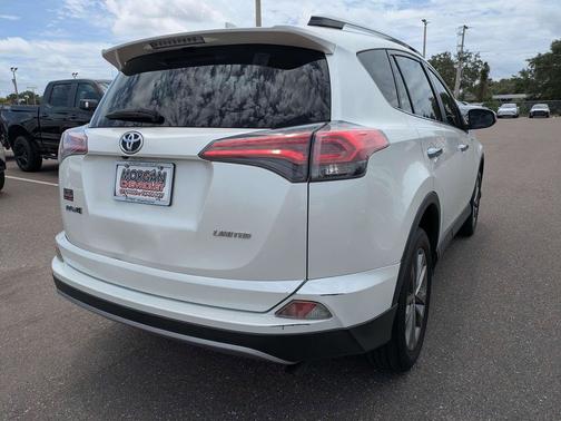 Blizzard Pearl 2018 Toyota RAV4 Limited