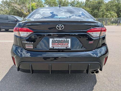 Midnight Black Metallic 2025 Toyota Corolla SE