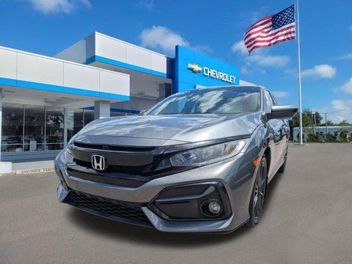 Platinum White Pearl 2021 Honda Civic EX