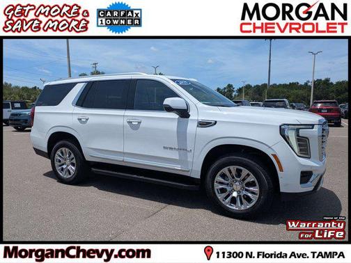 Summit White 2025 GMC Yukon Denali