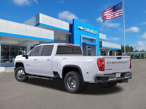Summit White 2026 Chevrolet Silverado 3500 LTZ