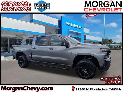 Satin Steel Metallic 2021 Chevrolet Silverado 1500 LT Trail Boss