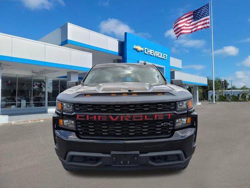 Black 2021 Chevrolet Silverado 1500 Custom