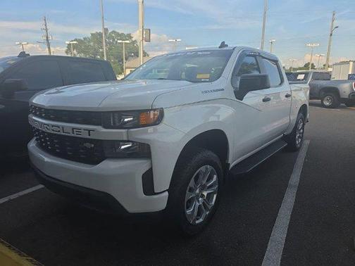 Summit White 2021 Chevrolet Silverado 1500 Custom