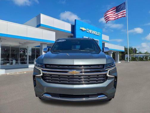 Silver Sage Metallic 2023 Chevrolet Suburban Premier