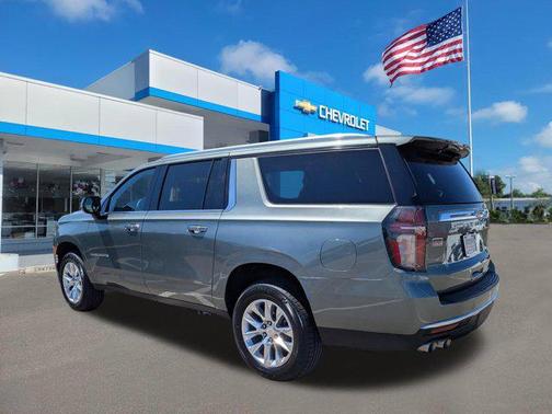 Silver Sage Metallic 2023 Chevrolet Suburban Premier