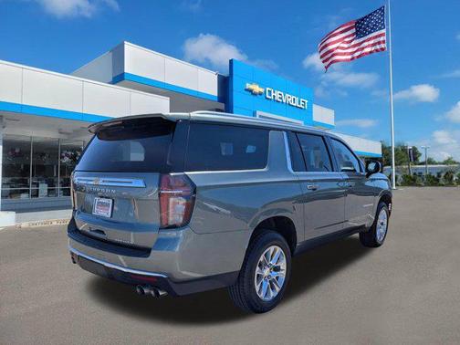 Silver Sage Metallic 2023 Chevrolet Suburban Premier