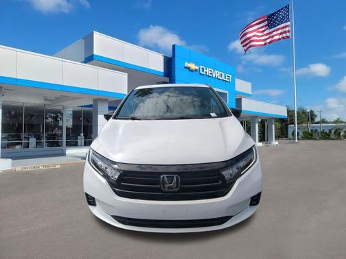 Platinum White Pearl 2024 Honda Odyssey Sport