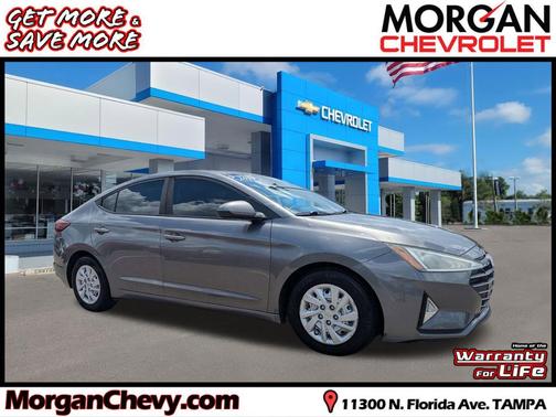 Machine Gray 2019 Hyundai ELANTRA SE