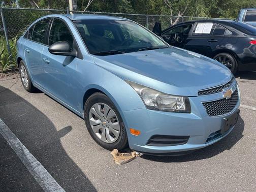 Ice Blue Metallic 2012 Chevrolet Cruze LS