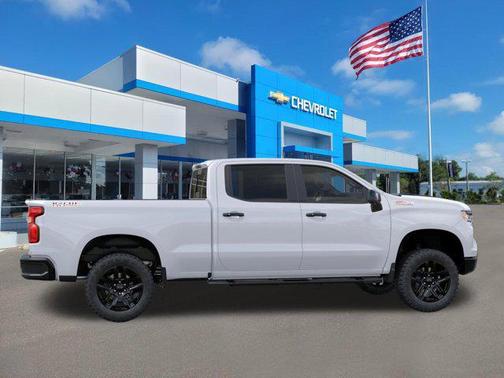 Summit White 2026 Chevrolet Silverado 1500 LT Trail Boss