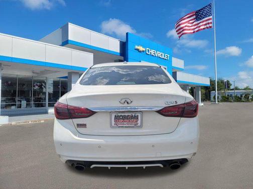 Majestic White 2018 INFINITI Q50 3.0t RED SPORT 400