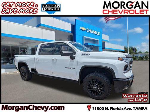 Summit White 2025 Chevrolet Silverado 2500 LTZ