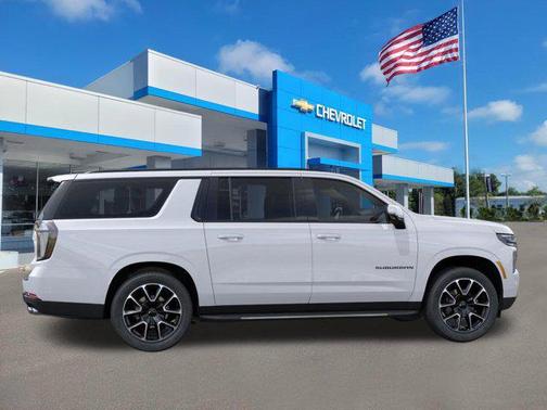 Summit White 2026 Chevrolet Suburban RST