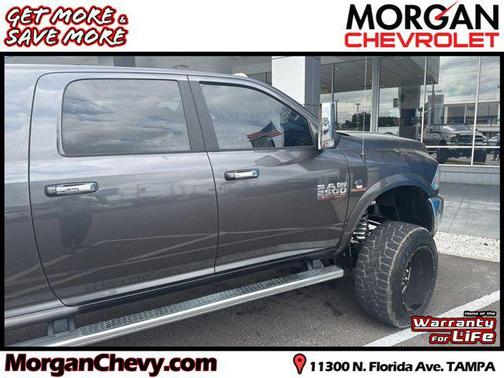Granite Crystal Metallic Clearcoat 2018 RAM 2500 Laramie Mega Cab 4x4 6'4' Box