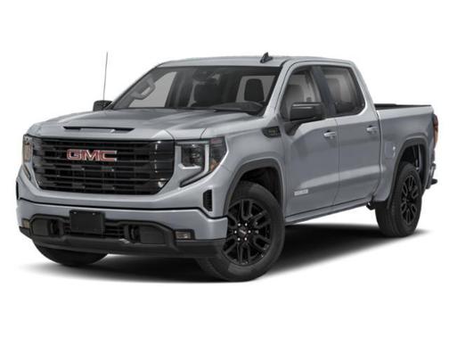 Summit White 2025 GMC Sierra 1500 Elevation