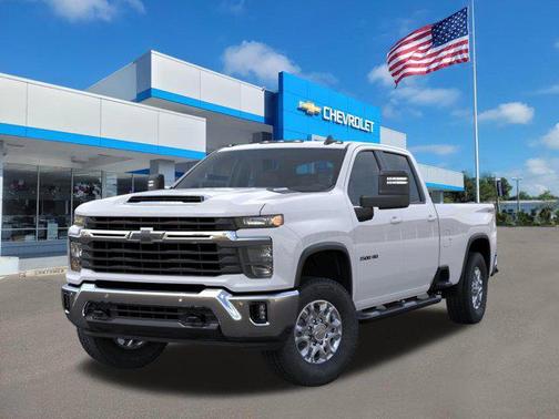 Summit White 2026 Chevrolet Silverado 3500 LT