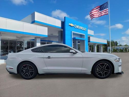 Oxford White 2021 Ford Mustang EcoBoost Premium