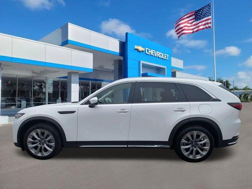 Rhodium White Premium 2024 Mazda CX-90 3.3 Turbo Premium