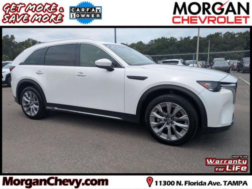 Rhodium White Premium 2024 Mazda CX-90 3.3 Turbo Premium