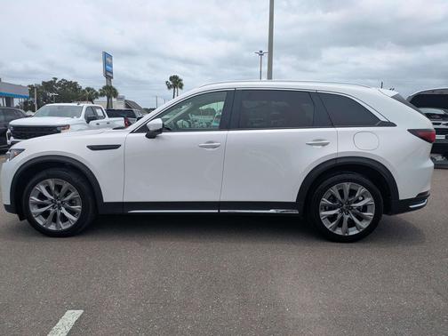Rhodium White Premium 2024 Mazda CX-90 3.3 Turbo Premium