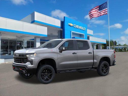 Sterling Gray Metallic 2026 Chevrolet Silverado 1500 LT Trail Boss