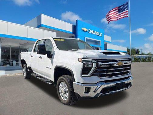 Summit White 2025 Chevrolet Silverado 2500 LTZ