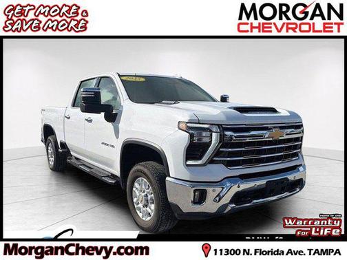 Summit White 2025 Chevrolet Silverado 2500 LTZ