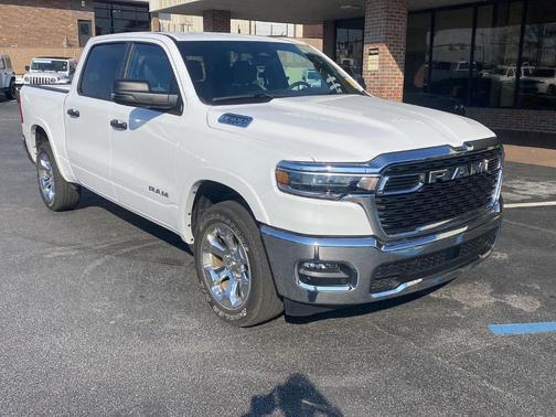 Bright White Clearcoat 2025 RAM 1500 Big Horn