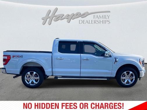 Space White Metallic 2022 Ford F-150 Lariat