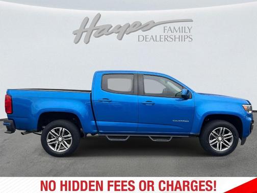 Bright Blue Metallic 2021 Chevrolet Colorado WT