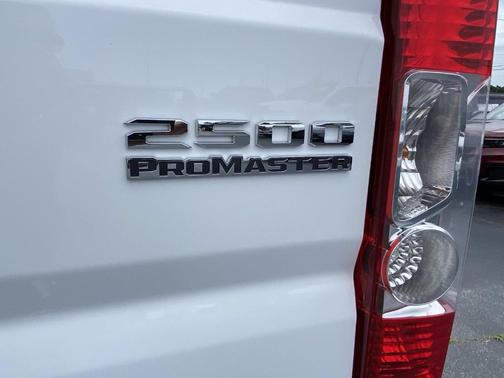 Bright White Clearcoat 2025 RAM ProMaster 2500 High Roof
