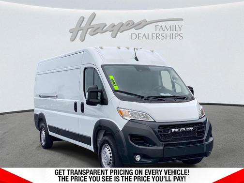 Bright White Clearcoat 2025 RAM ProMaster 2500 High Roof
