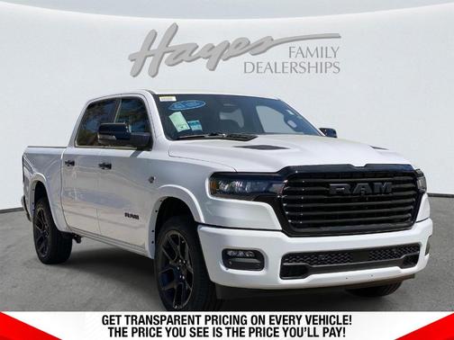 Bright White Clearcoat 2026 RAM 1500 Laramie