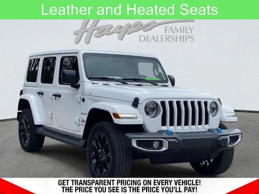 Bright White Clearcoat 2023 Jeep Wrangler 4xe Sahara