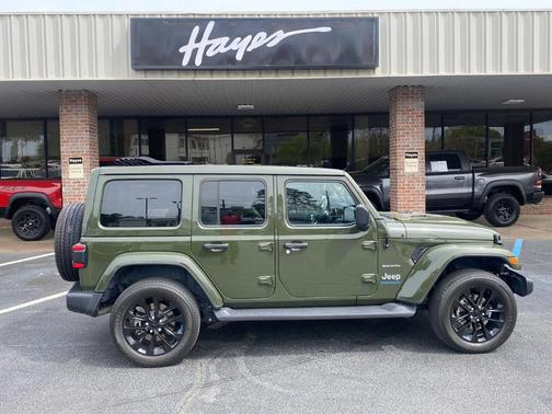 Sarge Green Clearcoat 2023 Jeep Wrangler 4xe Sahara