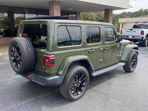 Sarge Green Clearcoat 2023 Jeep Wrangler 4xe Sahara
