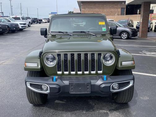 Sarge Green Clearcoat 2023 Jeep Wrangler 4xe Sahara